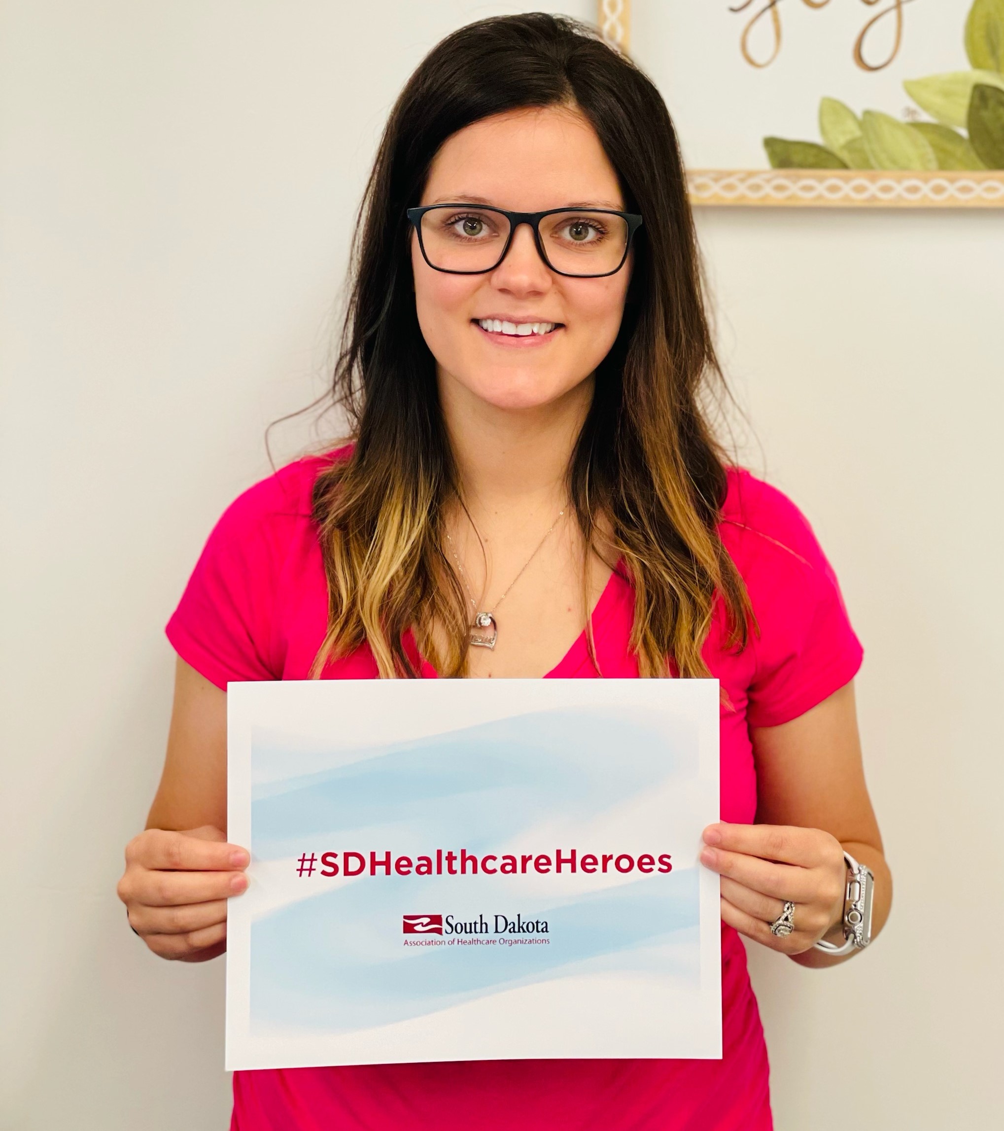 Megan Doolittle, RN, nominated as a Healthcare Hero by the SDAHO
